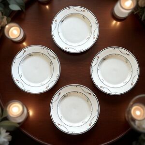 Ariana GORHAM Vintage Never Used Town & Country Porcelain Salad Plates x4